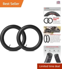 2-Pack Dirt Bike Inner Tubes 2.5/2.75-14in for 50cc-160cc Off-Road Use