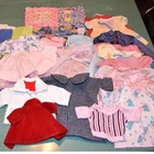 Lot of 28 Vintage Handmade Barbie Doll Clothes Mixed Dresses Coats Fashion Doll