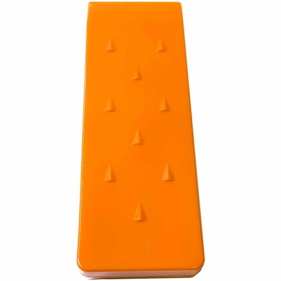 4-Pack 12-Inch Tree Felling Wedges – ABS Plastic Logging Wedges For Chainsaws (Orange)
