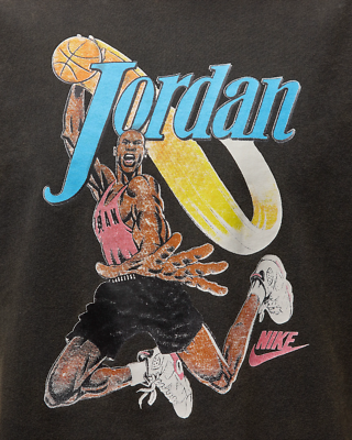 Jordan Women's Graphic Girlfriend T-Shirt Vintage | W Size XS