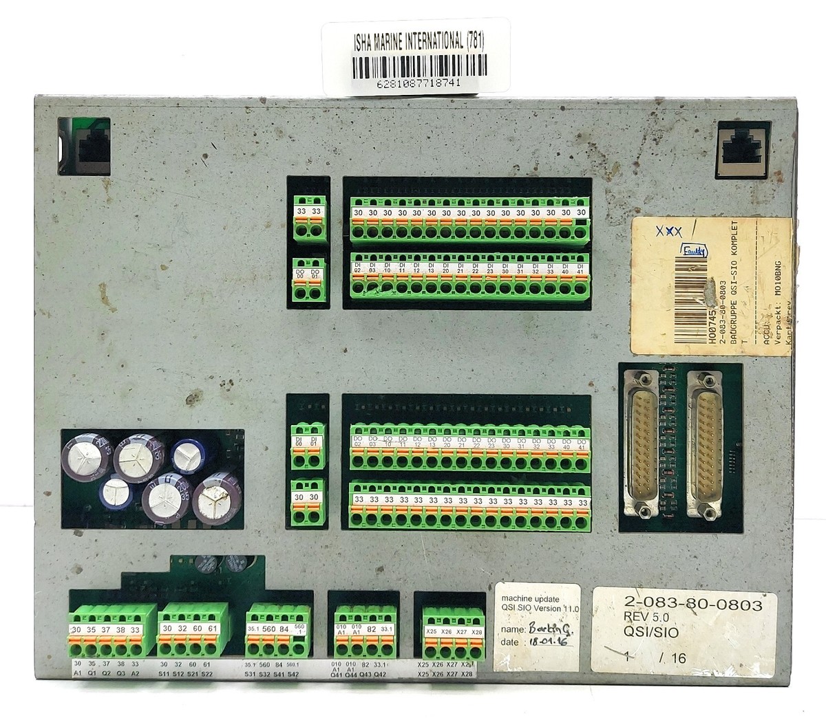 Homag 2-083-80-0803 PCB Module QSI/SIO 0781 | eBay