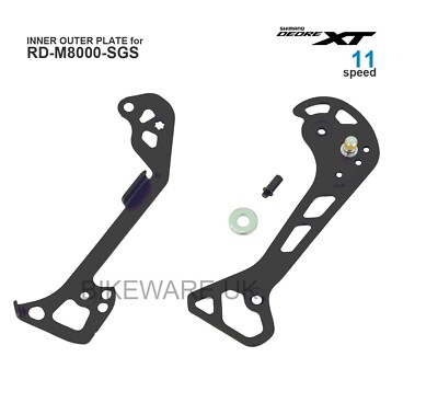 Shimano Innen-/Außenplatte Deore XT RD-M8000 Schaltwerk SGS (langer Käfig)