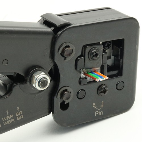 Shielded RJ45 Pass Through Cat6 Connector 6u Gold Plated Modular Plug 8P8C Ends - 第 10/12 張圖片