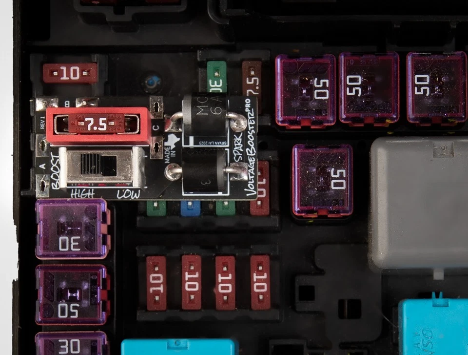 Voltage Booster PRO Spark "C" Diode Mod para 2007-2021 Tundra e 2008-2017 Sequoia - Imagem 3 de 4