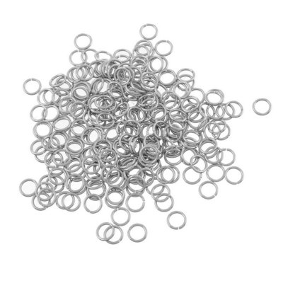 200 Pcs/Lot 3 Mm En Acier Inoxydable Plaqué Or 18 Carats Petit Anneau