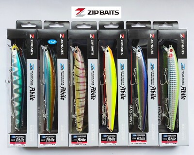 ZipBaits ZBL System Minnow Abile 123S, Saltwater lure, See Bass, Bluefish, Wahoo