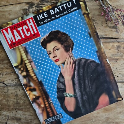 Paris Spiel Nr. 390, 29. September 1956, Ike Battu? Fiona, Elvis Presley, P Valéry