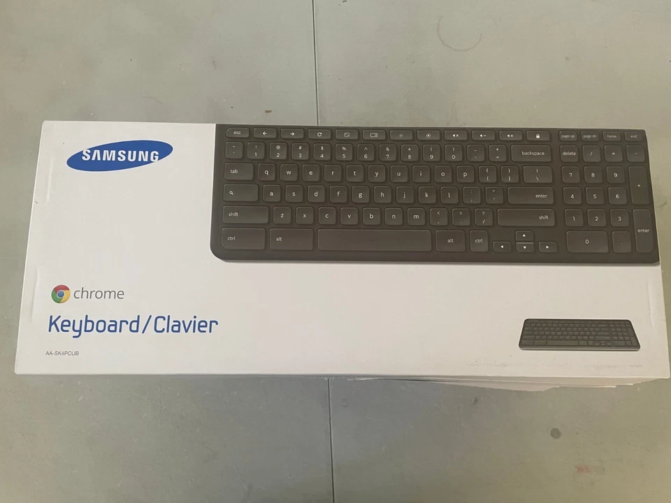 Lot 7: Samsung Keyboard AA-SK4PCUB USB Wired Keyboard for Samsung ChromeBox #3M - Image 2 of 4