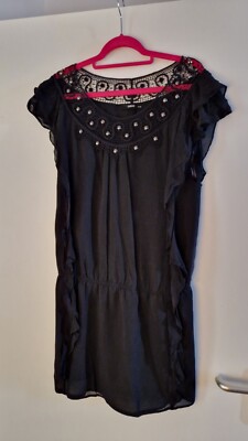 OASIS SILK Seidenkleid Kleid 100% Seide Gr 36