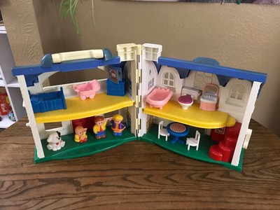plastic dollhouse