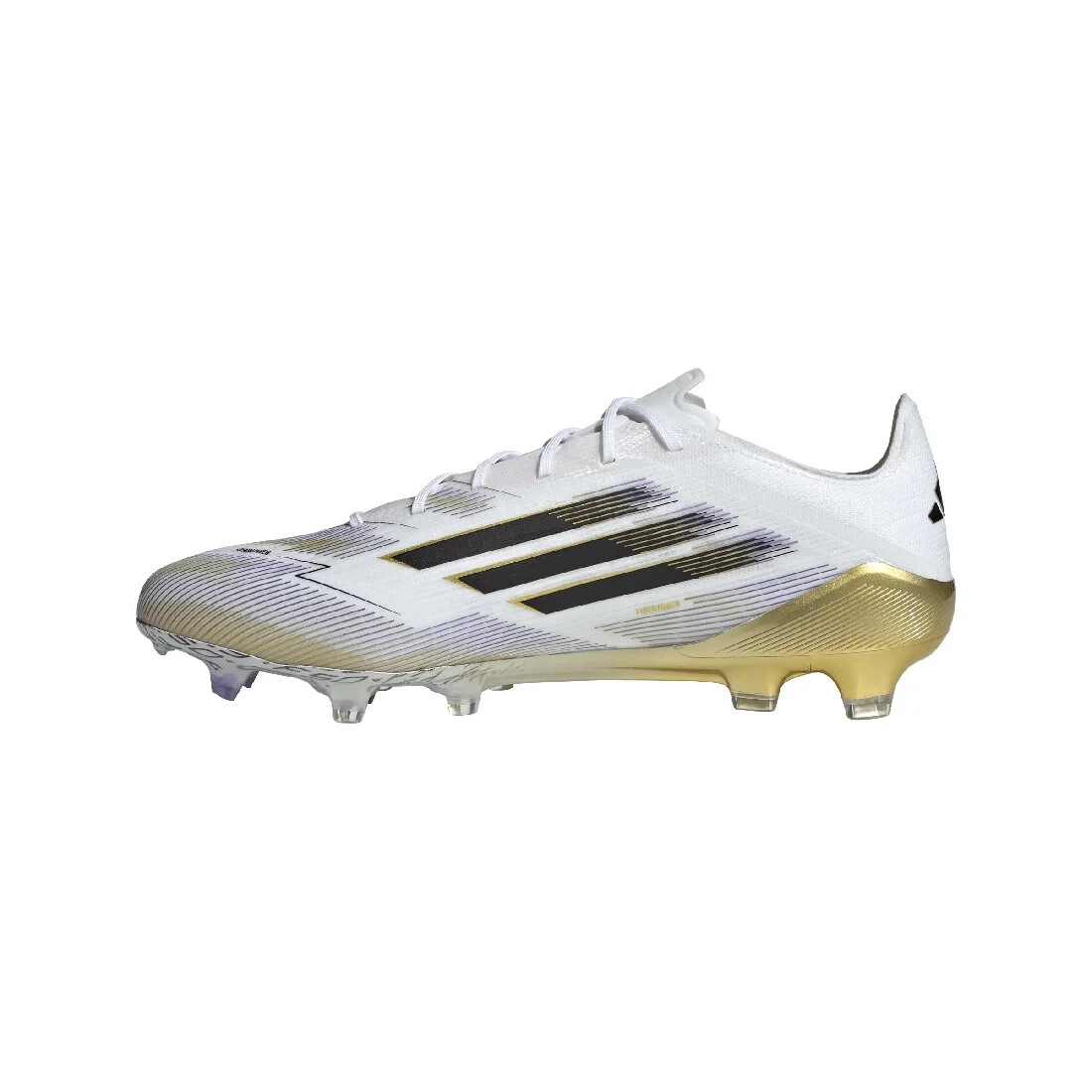 adidas Soccer Cleats F50 ELITE FG Footwear White/ Gold