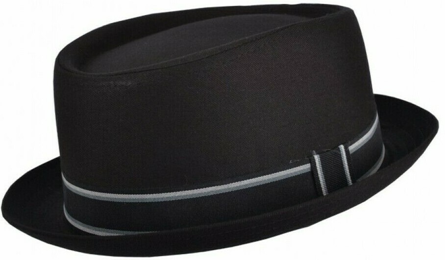 Cappello Nero In Velluto Da Gangster - Foto 8