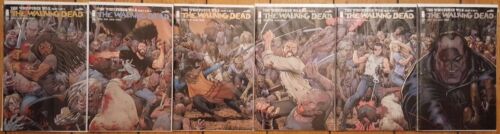 Walking Dead #157-162 (Vol 27) NM 1st Print Whisperer War Connecting Cover Set - Picture 1 of 1