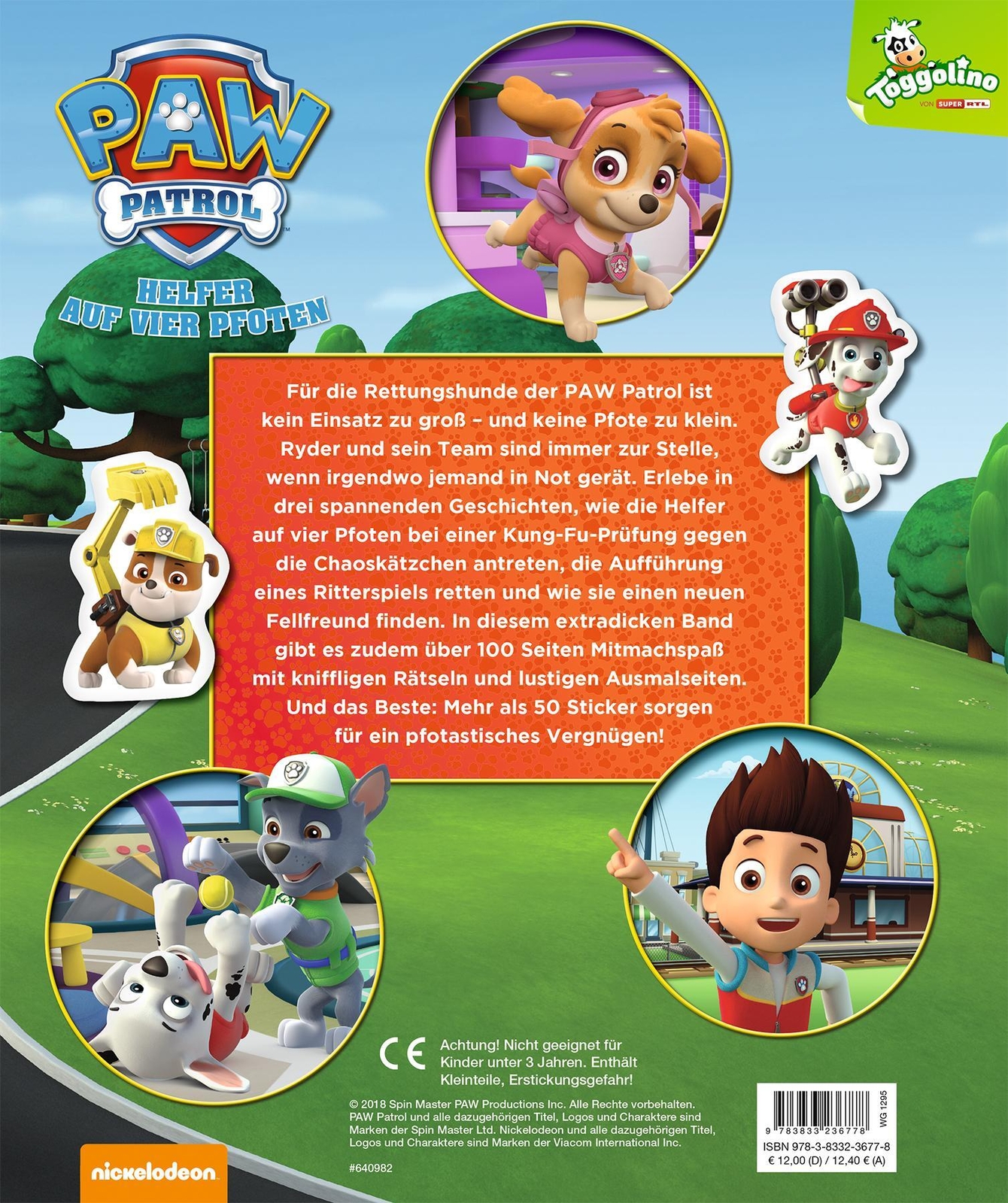 Thumbnail - Paw Patrol: Mein Lieblingsbuch | Panini | Geschichten, Stickr,