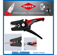 Knipex 12 52 195 Automatikabisolierzange LäNge 195Mm 0,08-16 (Awg 28 - 5) Mm²