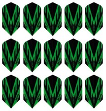 5 Sets XQMax Max 100 Micron Slim Dart Flights – Ships w/ Tracking – Green