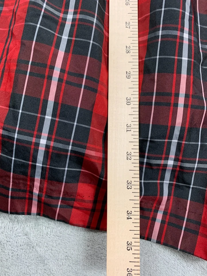 Vestido Chaps Vaina Midi Niña 10 Multicolor Cuadros Cuello Redondo Pullover Sin Mangas Foto 2 de 4