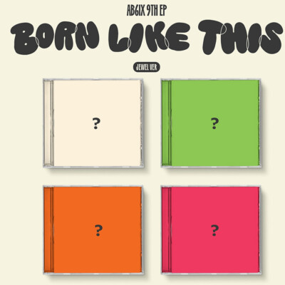 AB6IX [BORN LIKE THIS] 9th EP Album JEWEL Ver /CD+Photo Book+Card+Sticker SEALED