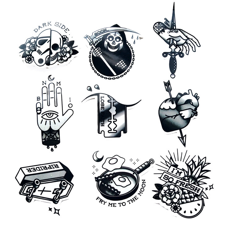 Update 69+ sticker bomb tattoo super hot