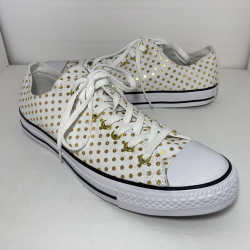 gold bling converse