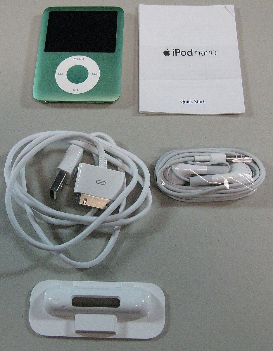 Apple iPod nano 3rd Generation 8 GB Light Green MB253LL/A Apple iPod nano 3rd Generation 8 GB Light Green MB253LL/A