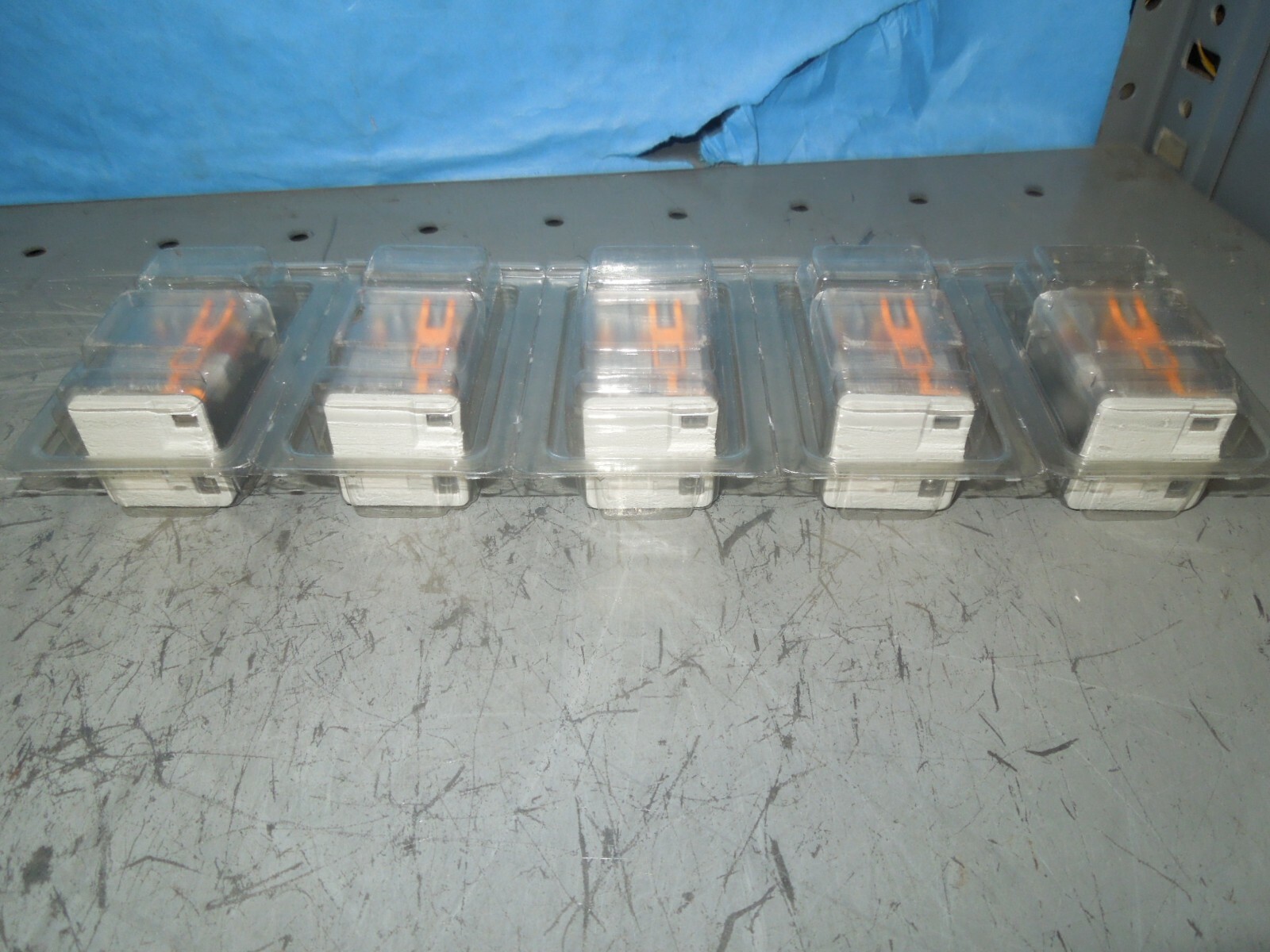 Set of 5 - Magnecraft 788XCXL- 110/125VDC Coil 16A Plug-in Relay New Surplus