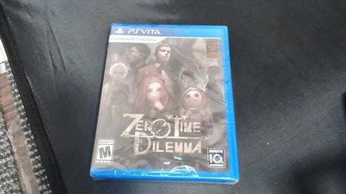 (S) Zero Time Dilemma (Sony PlayStation Vita, 2016) SEALED