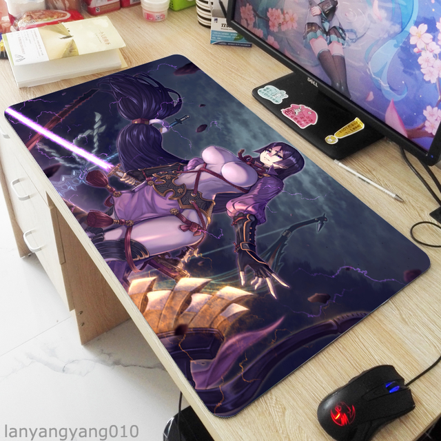 Anime Playmat Fate Grand Order Minamoto No Raikou Playmat Deck Game Mat