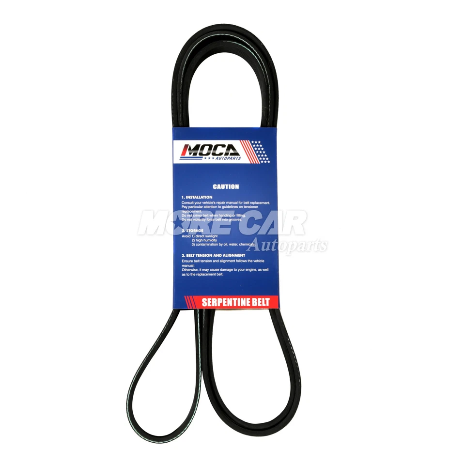 Cinturón serpentino EPDM 6PK1750 para Chevrolet Ford Jeep Mazda GMC Oldsmobile Volvo Foto 4 de 4