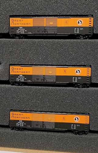 Con-Cor N Scale Special Merchandise "Loader Cars" Add on Set Great Northern - Picture 4 of 8