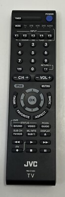 Authentic JVC Remote Control RM-C1485 TV/VCR/DVD System Genuine OEM