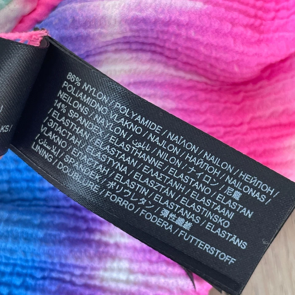 NEW Hurley Womens XL Rainbow Ombre Cheeky Scoop Bikini Bottom Swimwear - Image 4 of 4