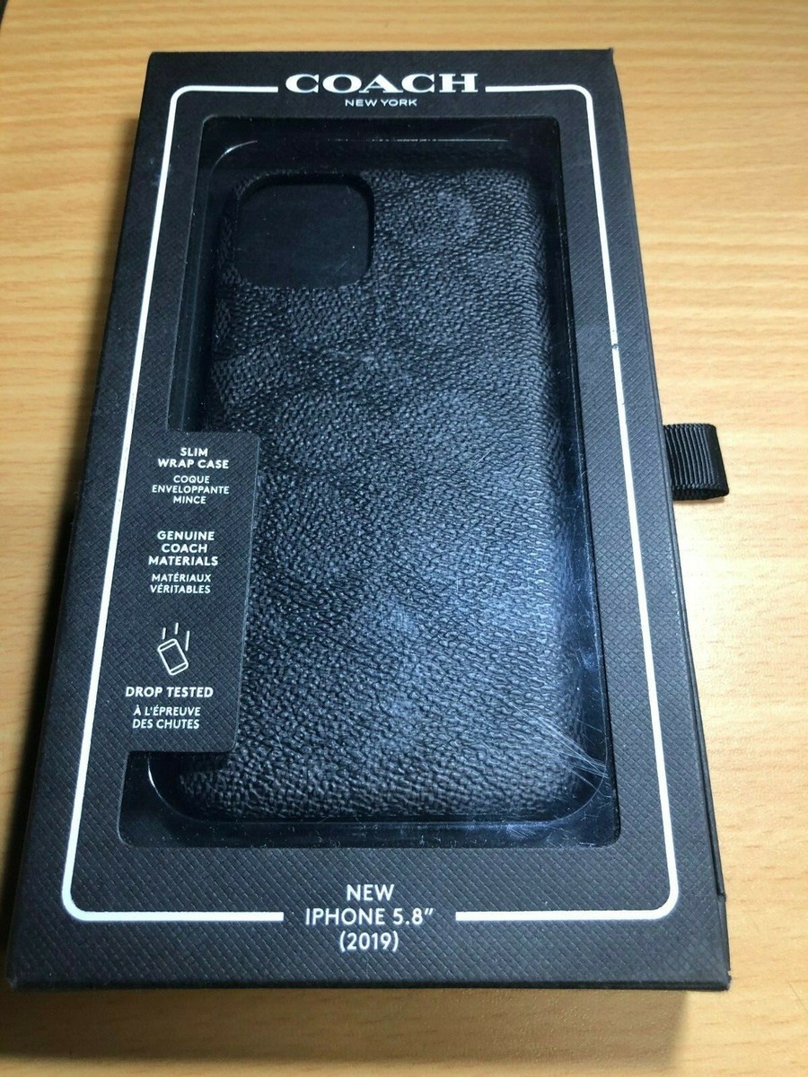 【COACH】 Leather Slim Wrap iPhone11Pro Amazon.com: Coach Leather Slim Wrap Case for Apple iPhone 13