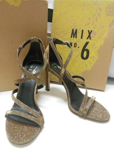 6 Mardelle 2 Strappy Golden Shimmer 