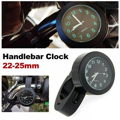 Wasserdicht Motorrad Uhr Moto-Uhr Lenker halterung Modifikation zubehör
