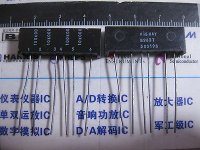 1x 300198 100K/10K/100K/10K High Precision Custom Networks 2-3- or 4-Resistors