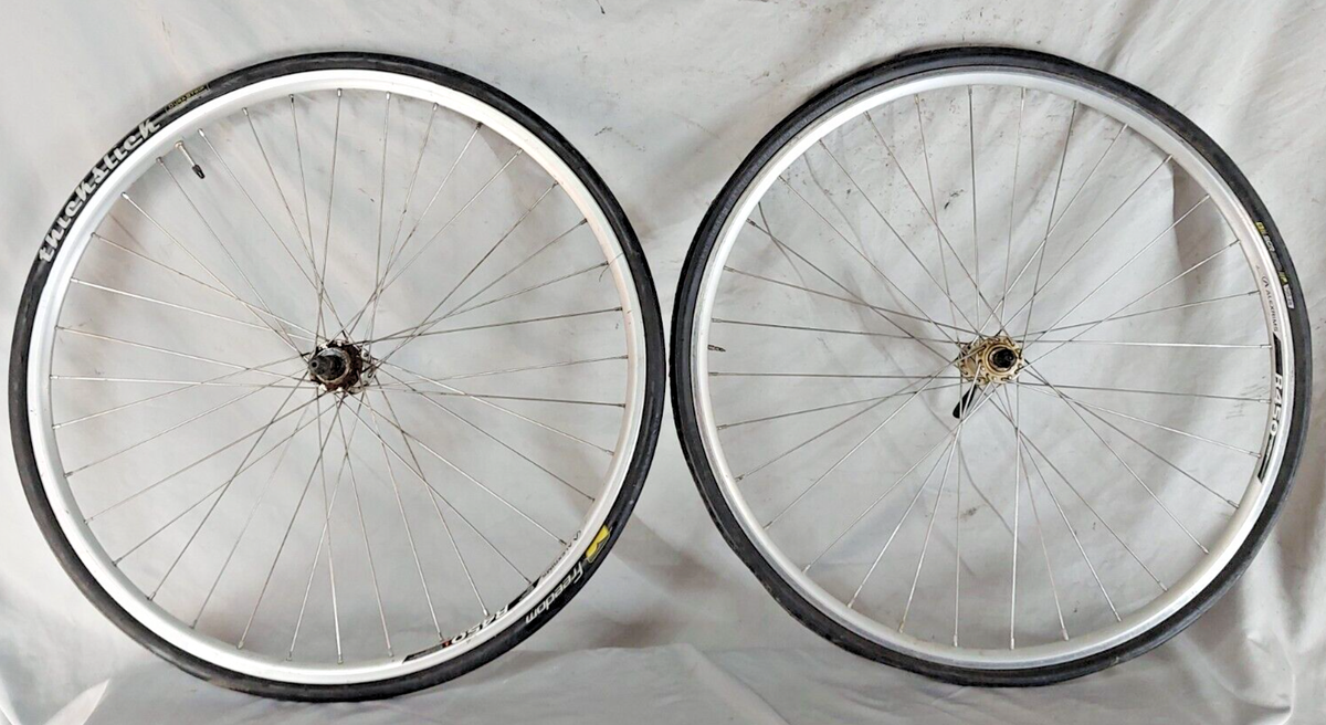 Alexrims R450 700c Road Bike Wheel Set 130/100 32S Silver