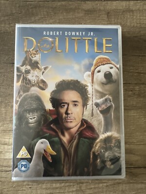 Dolittle (2020 Robert Downey Jr) NEW SEALED DVD