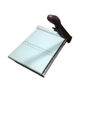 Martin Yale 12in Premier GreenBoard Wood Series Guillotine Paper Cutter