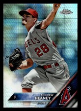 2016 Topps Chrome #101 Andrew Heaney Prism Refractor