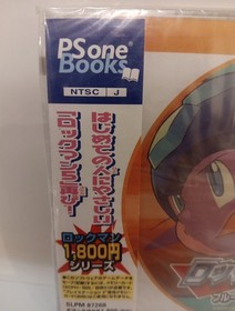 Mega Man 5 (Rockman) PlayStation PS1 Version Japan Exclusive Megaman PSone Books