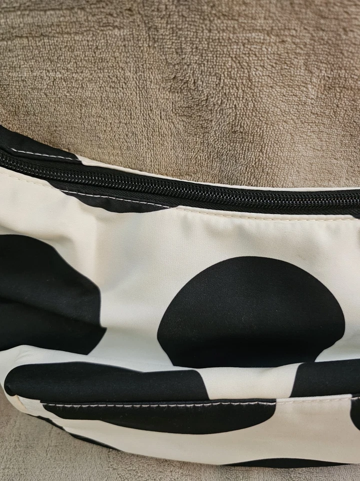 KATE SPADE черный и белый в горошек косметический мешок / чехол удивительное состояние товара - Изображение 4 из 4