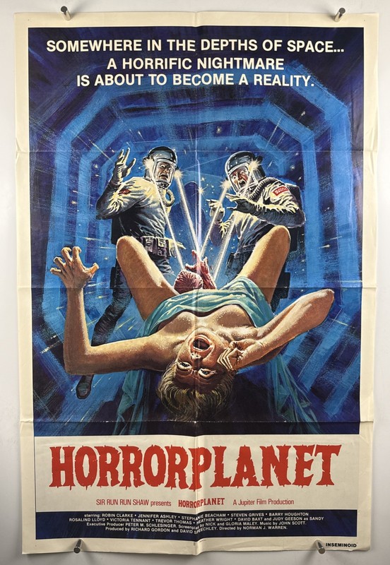 HORROR PLANET Movie Poster (Fine+) One Sheet 1981 Sci-Fi 27x41 28826