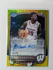 New Listing2025 Topps Bowman Chrome John Blackwell Yellow Mojo Auto /75 Autograph #CPA-JB