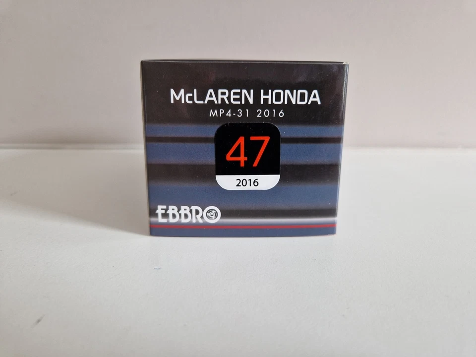 Ebbro 1/43 McLaren Honda Mp 4/31 S. Vandoorne - Bahrain Gp 2016 - 45490 - Immagine 3 di 4
