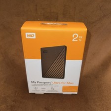 [NEW] - Western Digital My Passport Ultra For Mac 2TB Portable HDD - SILVER