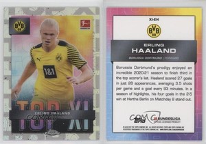 2021-22 Topps Chrome Bundesliga Top XI Erling Haaland #XI-EH