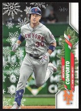 2020 Topps Holiday Michael Conforto #HW187 New York Mets