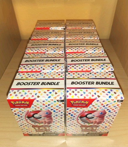 Pokemon Scarlet & Violet 151 Booster Bundle x10 Brand New SEALED LOT OF 10