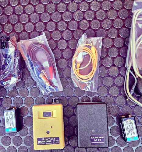 COMTEK AT72 w/ M-72 Transmitter PR-72b Receiver CM-183 Mic NTC-102 Transductor - Afbeelding 3 van 19